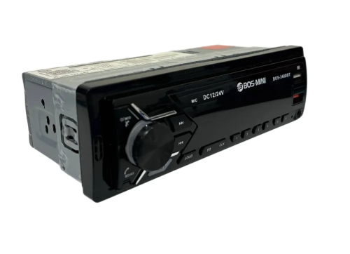 Автомагнитола 12-24V Bos-Mini  (3) Арт. BOS-340DBT