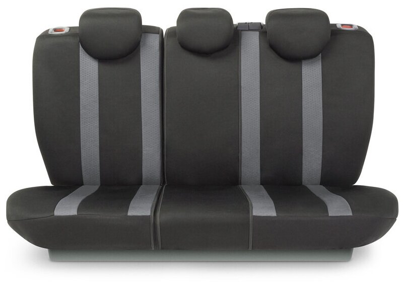Авточехлы PERFORMANCE, материал hexagon polyester, 5 мм поролон, PRF-1505 BK GY (4) Арт. PRF-1505BK GY