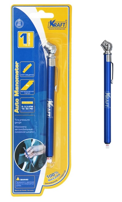 Манометр линейный KRAFT  (3) Арт. KT830001