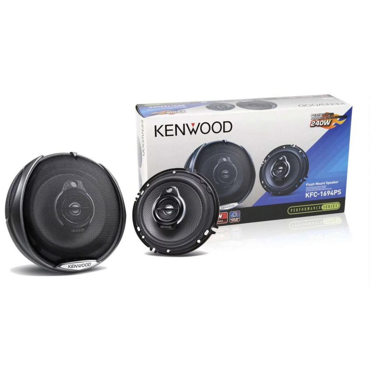 Колонки автомобильные (динамики) KENWOOD  16CM 240W (1) Арт. KFC-1694PS