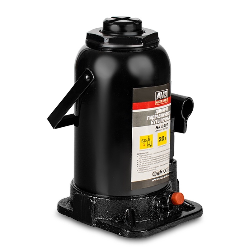 Домкрат гидравлический AVS HJ-B20T, 20т, 235-440мм. (4) Арт. A07088S
