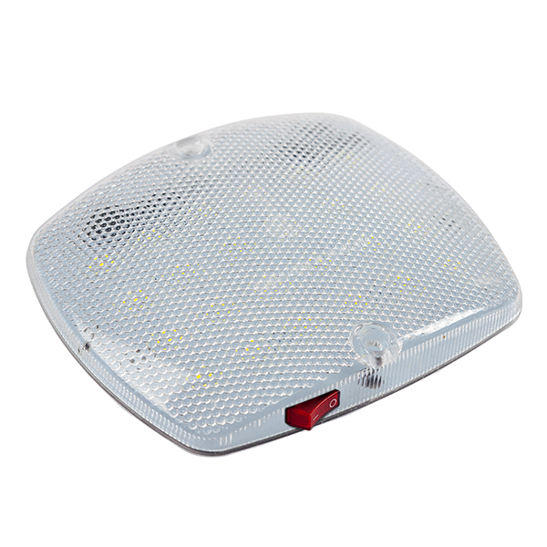 Плафон салона Универсальный 24 LED с выключателем ЕС-06 (1) Арт. 16957