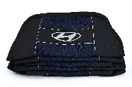 Чехол-сиденья Hyundai HD-120 синяя вышивка (2) Арт. 13695