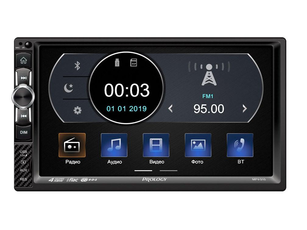 Автомагнитола PROLOGY  7 , 2DIN,USB ,SD ,MP3 ,BT PROLOGY  (1) Арт. MPV-310