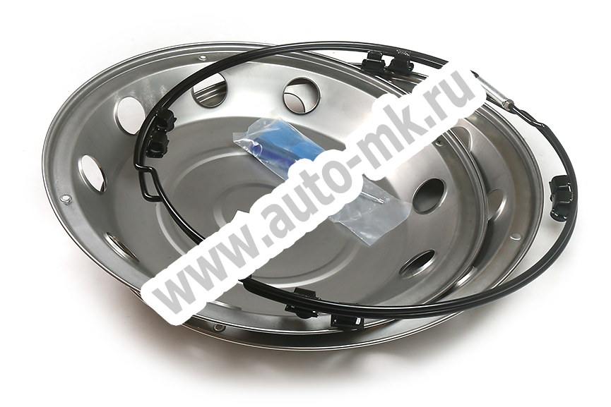 Колпаки колеса 19,5  F передние INOX (2 шт) (2) Арт. 6691