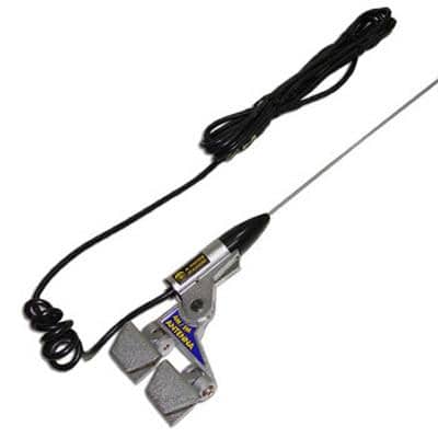 Антенна  AL KHATEEB  на желобок AN-136, хромированная 55 95 см (1) Арт. 03089