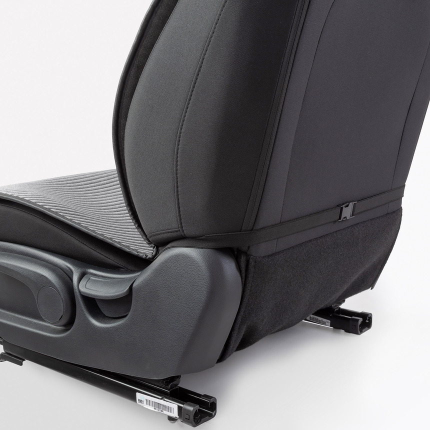 Накидки на передние сиденья  Car Performance , 2 шт., fiberflax CUS-1042 GY (4) Арт. CUS-1042GY