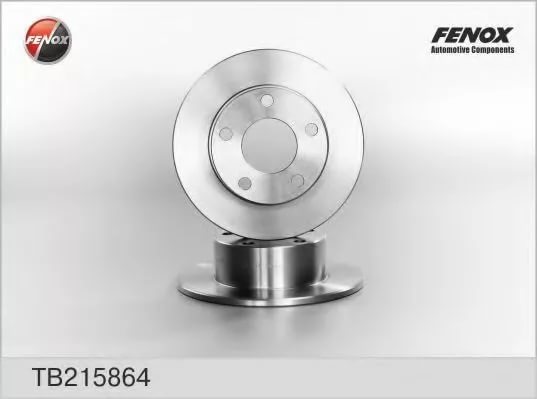 Диск тормозной задний AUDI 100 A6   PASSAT B5 245x10x5   не 4WD FENOX Арт. TB215864