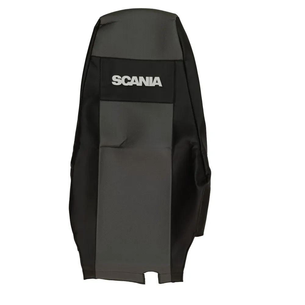 Чехол-сиденья ЭКО КОЖА (серый) SCANIA 5 серия (2 ремня  2 высоких) 119786 (5) Арт. 13267