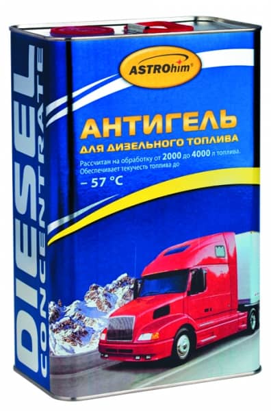 Антигель для дизельного топлива Астрохим АС-123, 1л Арт. AC-123