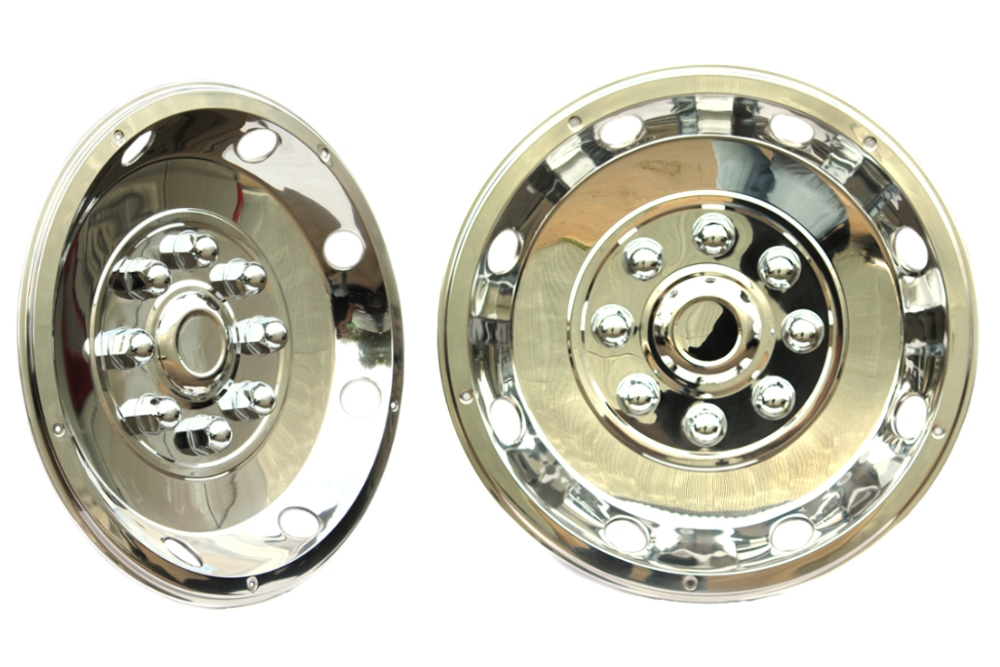 Колпаки на колеса R22,5 задние нержавейка Deluxe (к-кт) Арт. 10196