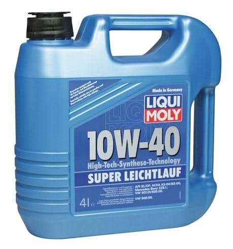 Масло LIQUI MOLY Super Leichtlauf 10W40   полусинтетика 4л Арт. 1916