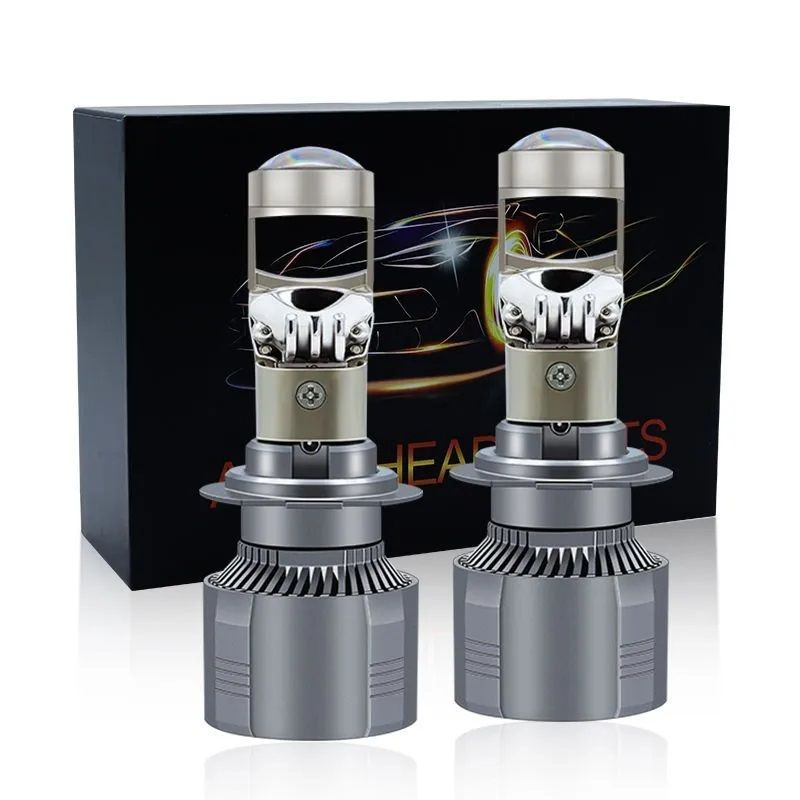 Комплект светодиодных ламп 12-24В  к-т линза  с обманкой 120W Арт. A80-H11