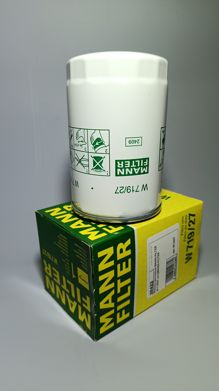 Фильтр масляный MANN-FILTER W 719 27 (2) Арт. W71927