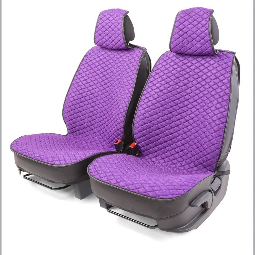 Каркасные накидки на передние сиденья  Car Performance , 2 шт., fiberflax CUS-2032 VIOLET (1) Арт. CUS-2032VIOLET