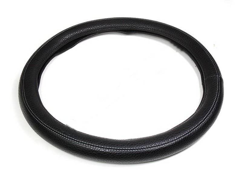 Оплетка на руль 47-48 см  RSM  ХХХL чёрная 0003184