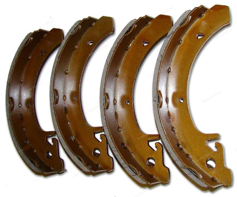 Колодки тормозные ВАЗ 2108-09 задние ALLIED NIPPON, 1701 4шт. Арт. ABS1701