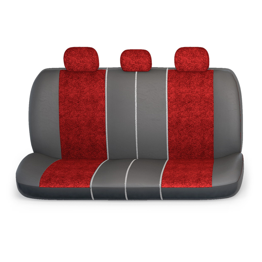 Авточехлы  MULTI COMFORT , мультиконтурные, 5 ортопед. поддержек, MLT-1105GV BK RD (M) (2) Арт. MLT-1105GVBK RD(M)