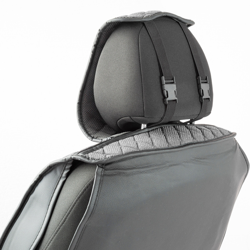 Каркасные накидки на передние сиденья  Car Performance , 2 шт., fiberflax CUS-2032 GY (3) Арт. CUS-2032GY