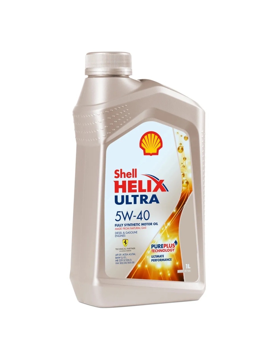 Масло SHELL HELIX ULTRA SP 5W40 синтетика 1л Арт. 550055904