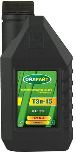 Масло трансмиссионное OILRIGHT Ойл-Райт ТЭП-15В нигролТМ2-18 1л Арт. ТЭП-15В1л