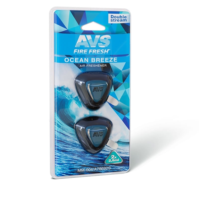 Ароматизатор AVS MM-004 Double Stream (Ocean Breeze Океанский бриз) (мембранный) (1) Арт. A78692S