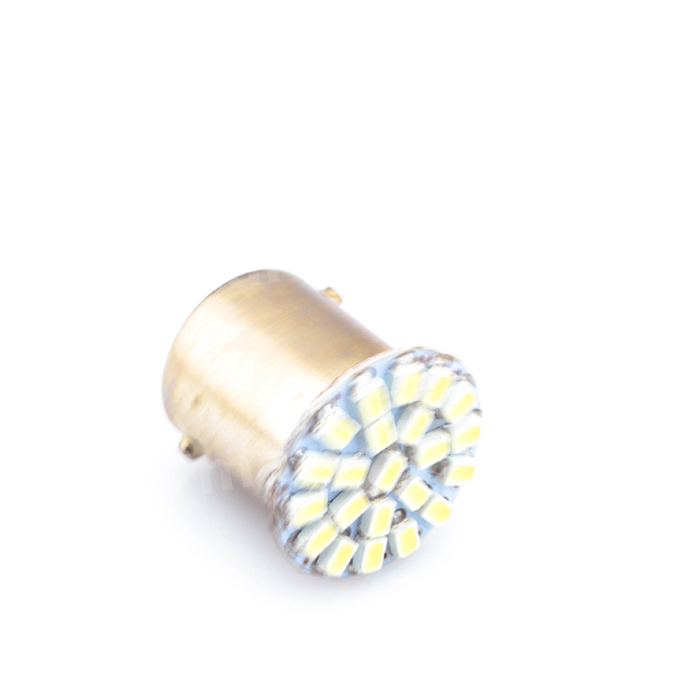 Автолампа светодиодная 12V R5W 22smd 180гр.белый 1156-W3022 бол.цоколь Арт. ЛД05Б-3022