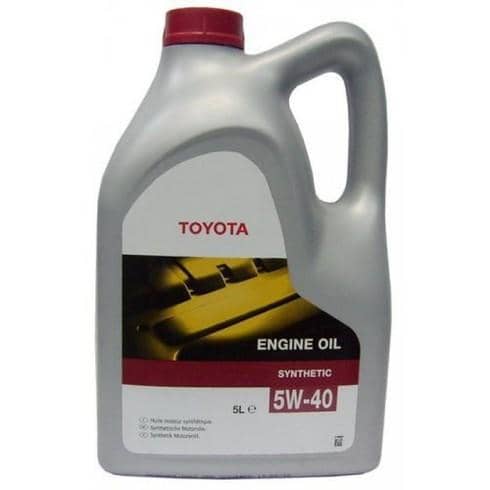 Масло TOYOTA ENGINE OIL 5W40 синтетика 5л Арт. 0888080835