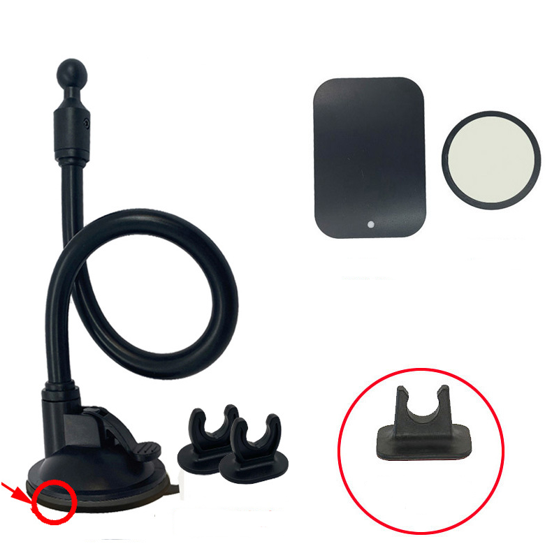 Держатель телефона автомобильный универсальный магнит-присоска длина 53 см.