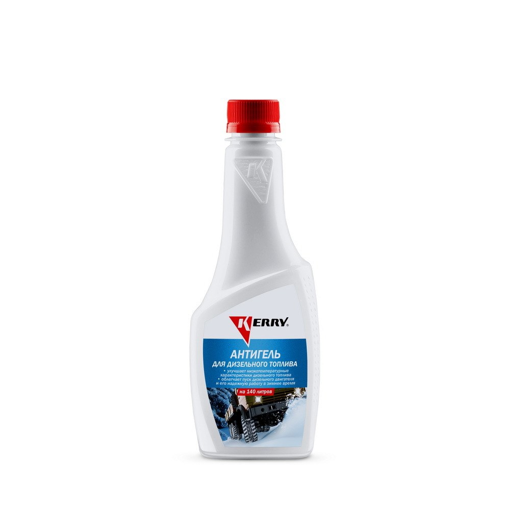 Антигель дизельного топлива суперконцентрат, на 140 л. 355 мл. KERRY  Арт. KR-356