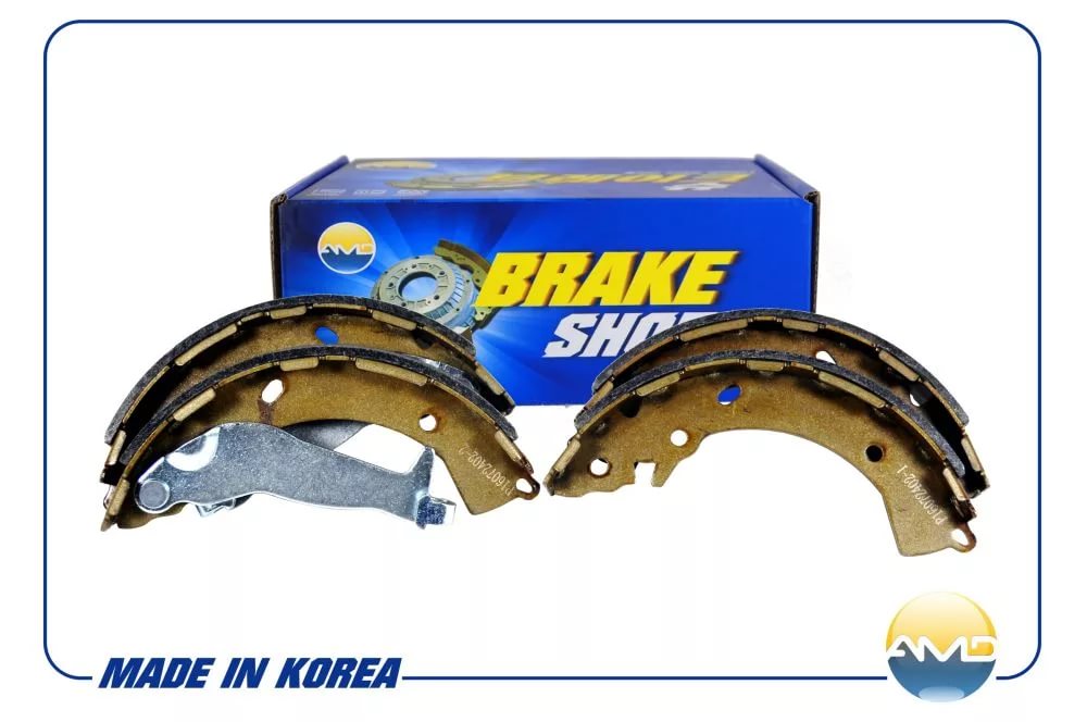 Колодка барабанного тормоза HYUNDAI Solaris II (2017-) KIA Rio IV (2017-)  AMD.BF452 Арт. AMDBF452