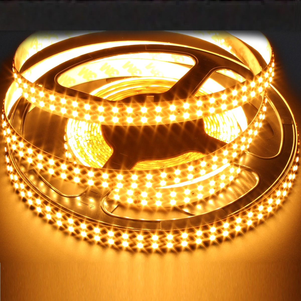 Светодиодная лента 24 V желтая) влагостойкая 1м Арт. 10358