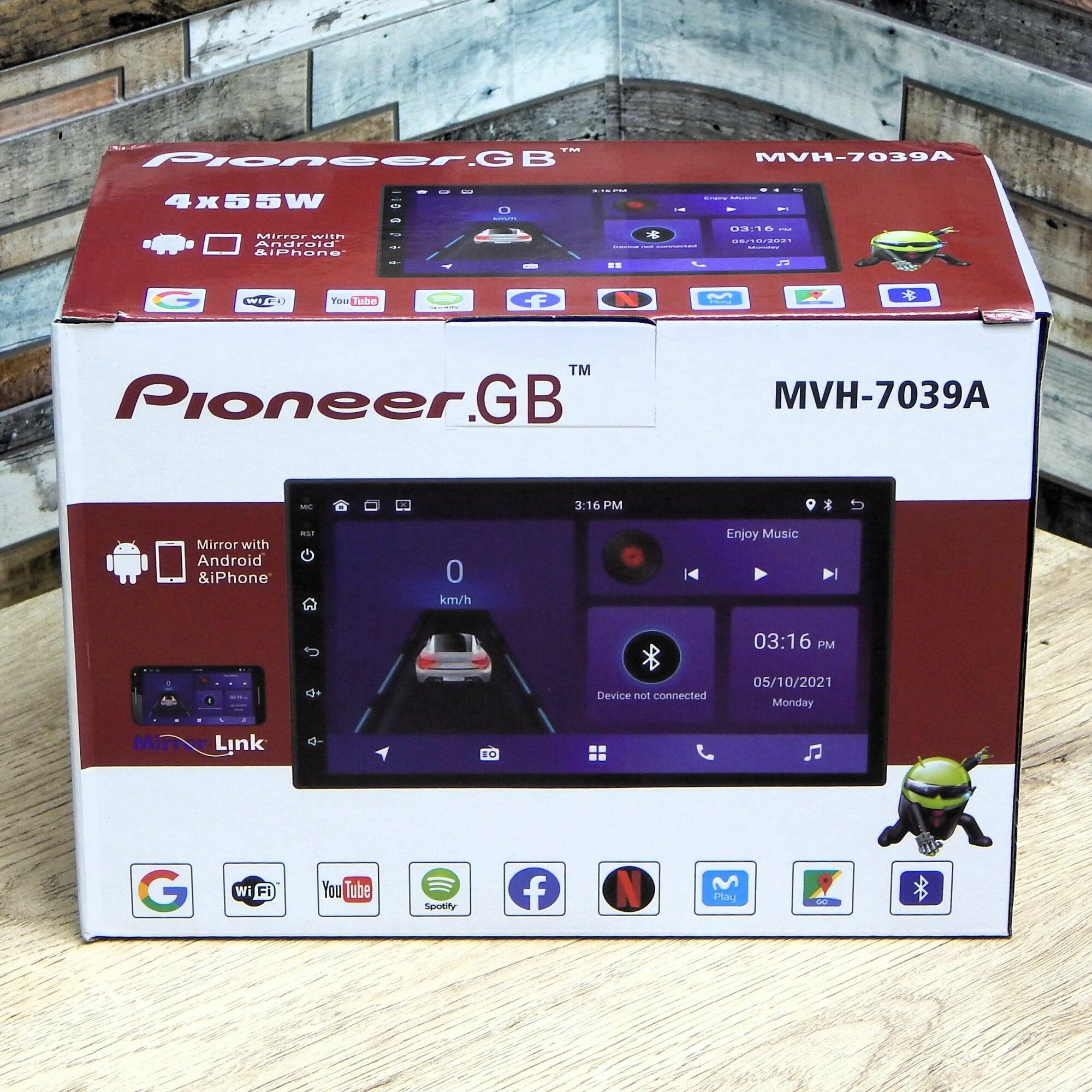 Автомагнитола  2din Pioneer.Андроид 7 дюймов (4) Арт. MVH7039A