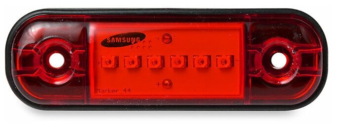Габарит светодиодный MINI Samsung Красный (12-24V) Арт. 15233