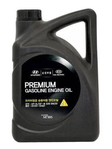 Масло HYUNDAI KIA Premium LS Gasoline 5W20 полусинтетика 4л Арт. 0510000421