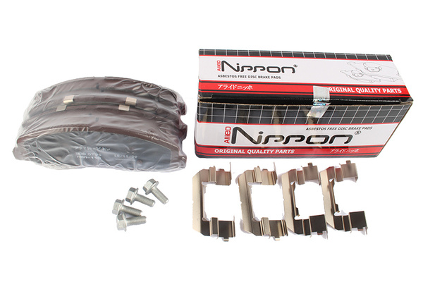 Колодки тормозные передние для а м ГАЗель NEXT ALLIED NIPPON  (2) Арт. ADB0796