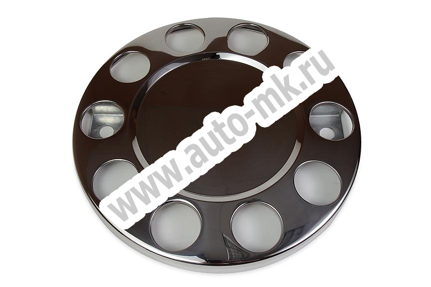 Колпаки на колеса передние ступичные INOX R22.5 комплект на 2 колеса (3) Арт. 16782
