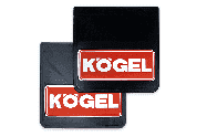 Брызговики (задние резина) KOGEL к-т (красный) Арт. 15757