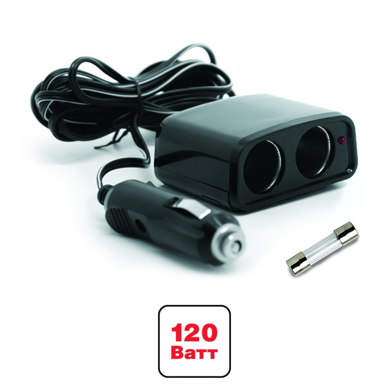 Разветвитель прикуривателя AVS 12 24 (на 2 выхода) CS201 (2) Арт. 43224