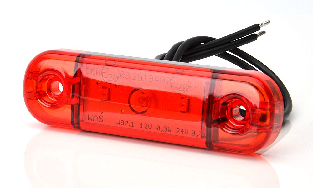 Габарит светодиодный MINI+ (12V) Красный (1) Арт. 11985
