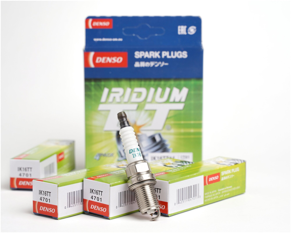 Свечи зажигания DENSO  IRIDIUM POWER, комплект 4шт. Арт. IK16TT