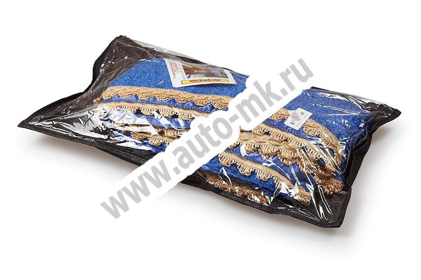 Шторы Спальника 1500 1200 синие (2) Арт. 20023