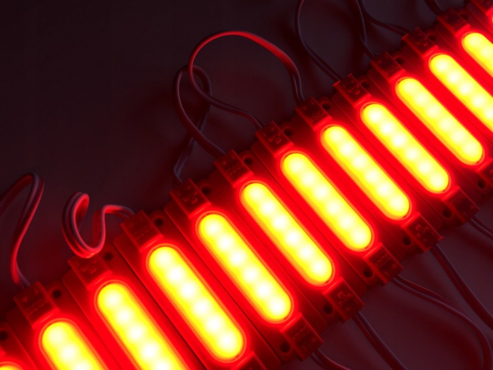 Модуль светодиодный подсветки салона 12V красный 1 шт