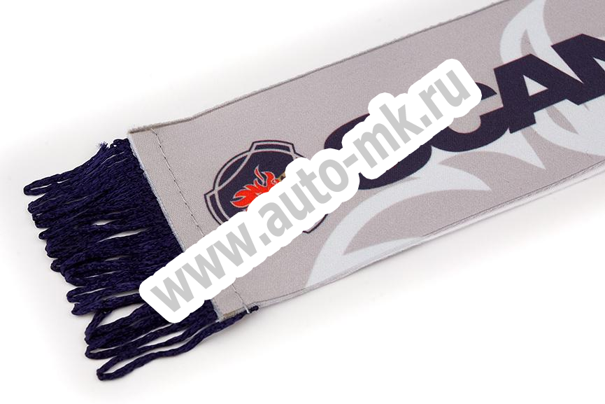 Вымпел  SCANIA  ( 5,5х20см) бахрома серый (3) Арт. 12399